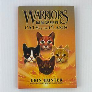 Warriors Cats of the Clans Book Hard Cover Illustrated